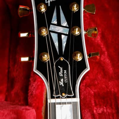 Gibson Custom Les Paul Custom '70s Ebony Electric Guitar image 3