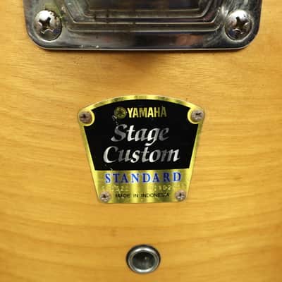 Yamaha Stage Custom Standard 22" Natural Wood Bass Drum image 4