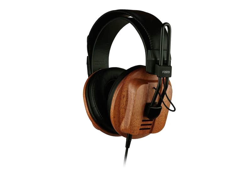 Fostex T60RP Planar Magnetic Audiophile Headphones with Mahogany Housings - Mahogany
