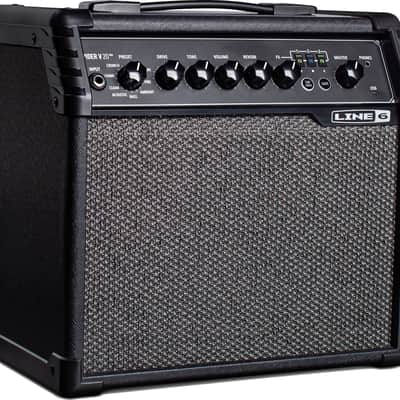 Line 6 Spider V 20 MKII Electric Guitar Combo Amplifier, 20W, Black image 4
