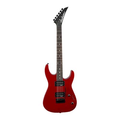 Used Jackson JS Series JS11 Dinky - Metallic Red w/Amaranth FB image 2