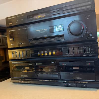Pioneer Graphic Equalizer Stereo Double Deck Receiver Model RX-510 Tested Works! image 4