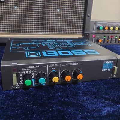 BOSS RRV-10 Digital Reverb MIJ Japan Vintage Micro Rack w/ Original Box Tested Working image 1