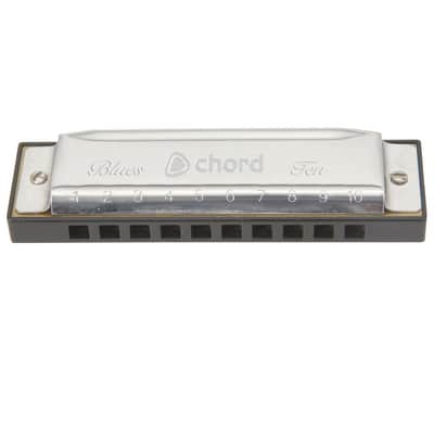 Chord Blues Ten Diatonic Harmonica Mouth Organ Blues Harp Key C image 3