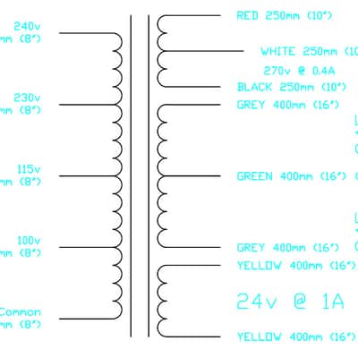 Mojotone GA30 RVS/RV/RVH Power Transformer image 2