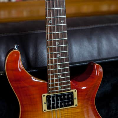 PRS Custom 24 1990 Brazilian fretboard Cherry Sunburst -VIDEO- image 8