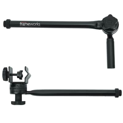 Gator GFW-MIC-MINIBM9 Adjustable 9" Mini Boom Drum Mic Stand w Clamp Extender image 2