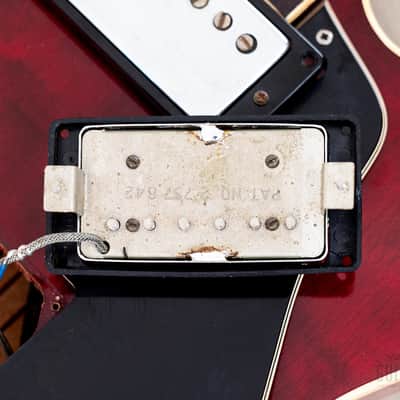 1975 Gibson ES-335 TDC Vintage Semi-Hollow Guitar Cherry Figured Maple w/ T Tops, Case image 21
