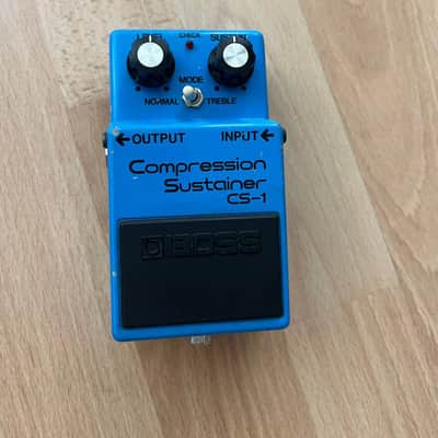 Boss CS-1 Compression Sustainer (Black Label) 1978 - 1982 - Blue image 2