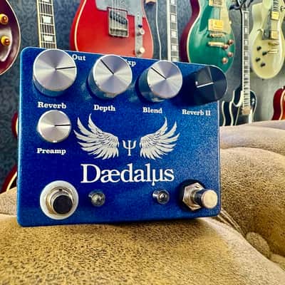 Coppersound Pedals Daedalus Dual Reverb with Expression Blue image 2
