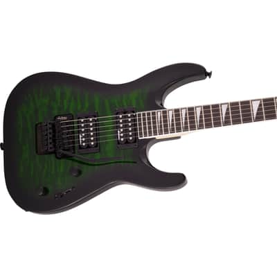 Jackson JS32Q Dinky DKA Transparent Green Burst - Electric Guitar image 5