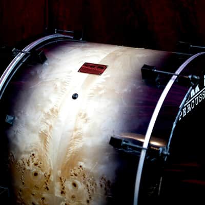 Pork Pie Percussion 3 Piece Custom 12/16/22 - MAPPA BURL w/ BLACK HARDWARE image 5