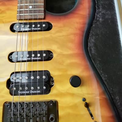 2010 Charvel Pro Mod San Dimas Limited Wild Card #5 Molten Crust Burst w/OHSC image 13