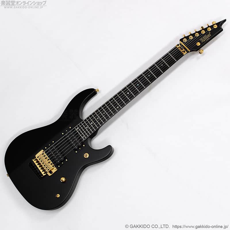 Killer KG-Fascist Vice Seven Stealth Black 7-Strings, Made in