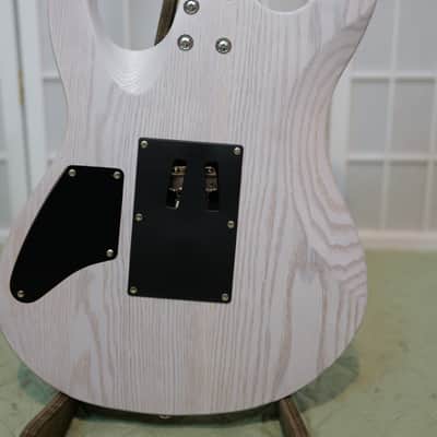 Limited Run Firefly Super FFST MODEL - 25.5" - ASH BODY - ROASTED MAPLE NECK - ELECTRIC GUITAR - OPEN PORE WHITE FINISH image 4