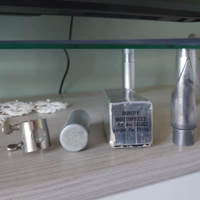 Soprano saxophone mouthpiece Dukoff Miami Florida D7* silverlite, vintage Kenny G sound! image 5