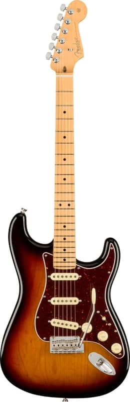 Fender American Professional II Stratocaster Guitar Maple Fingerboard 3-Color Sunburst w Deluxe Case image 1
