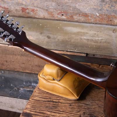 Guild USA D-25-12 1995 - Antique Burst image 10