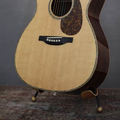 Bourgeois Jumbo OM Cutaway Custom Brazilian Rosewood 2003 image 5