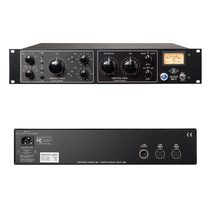 Universal Audio LA-610 MkII Classic Tube Recording Channel Strip image 1