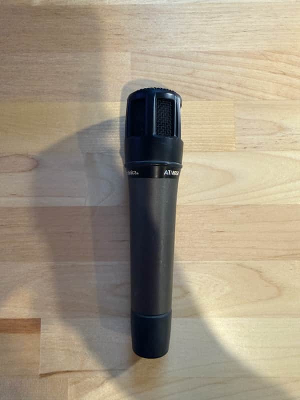 Audio-Technica ATM650 Hypercardioid Dynamic Microphone 2010s - Black image 1