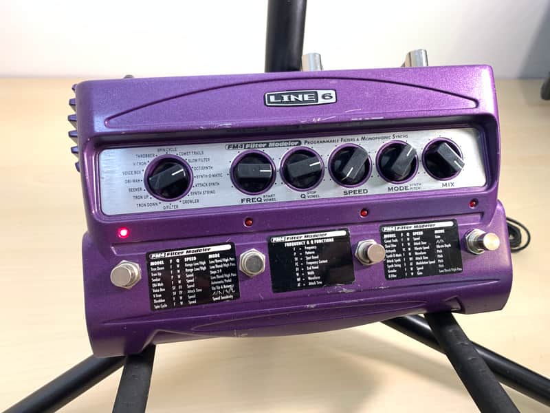 ギター LINE6 FM4 Filter Modeler John Frusciante John Frusciante's Line 6 FM-4 Filter Modeler – Ground Guitar