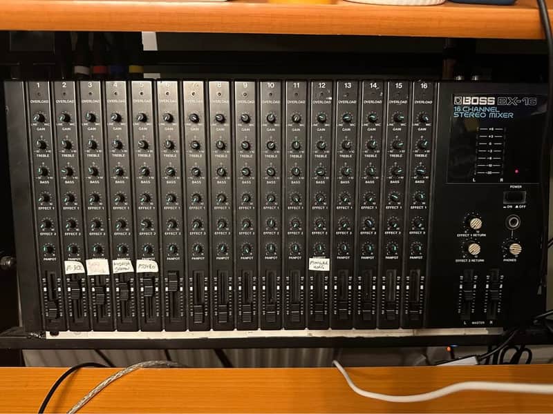 Boss BX-16 16-Channel Stereo Mixer image 1