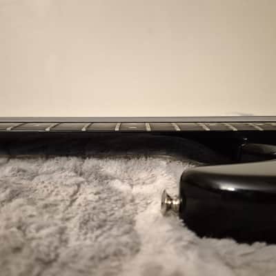 Vintage Kramer THE SHREDDER by L.A Bass - 80s - 30" Short Scale - Gloss Black - Gremlin Bass - 4-String image 15