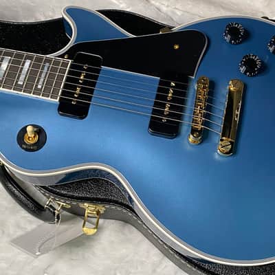 NEW! Gibson Les Paul Custom - Dealer Select - P90 Pick-Ups - Pelham Blue VOS - Custom Shop M2M - Authorized Dealer - Only 9lbs - G07687 image 8