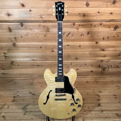 Gibson ES-335 Figured Electric Guitar - Antique Natural image 2