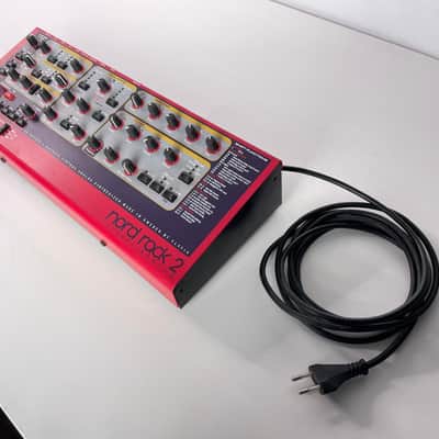 Nord Rack 2 16-Voice Rackmount Virtual Analog Synthesizer 1997 - 2003 - Red image 4