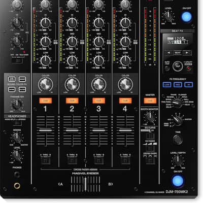 Pioneer DJ DJM-A9 Professional 4-Channel DJ Mixer, Audio Interface for Recording & Performance Quality Mixer Studio Equipment (DJM-A9) image 4