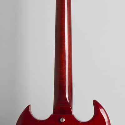 Gibson  SG Junior Solid Body Electric Guitar (1966), ser. #900745, black tolex hard shell case. image 9