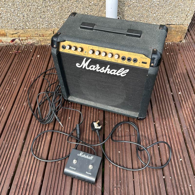 Marshall Valvestate 20 Model 8020 2-Channel 20-Watt 1x10" Guitar Combo 1991 - 1998 - Black image 1