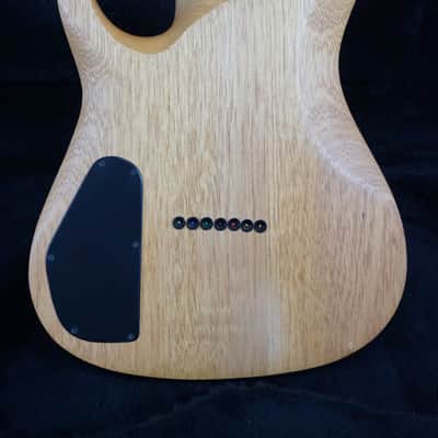 Bernie Rico junior (jr.) Hesperian 727 7 string 2012 natural oiled finish image 10