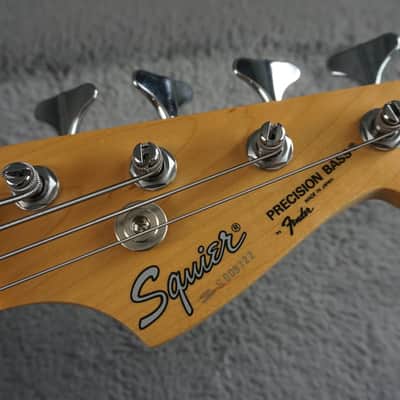 Squier PJ Bass - Black Japan image 8