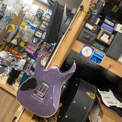 Ibanez RG 1990’s - Lavender Refin - Autographed image 7