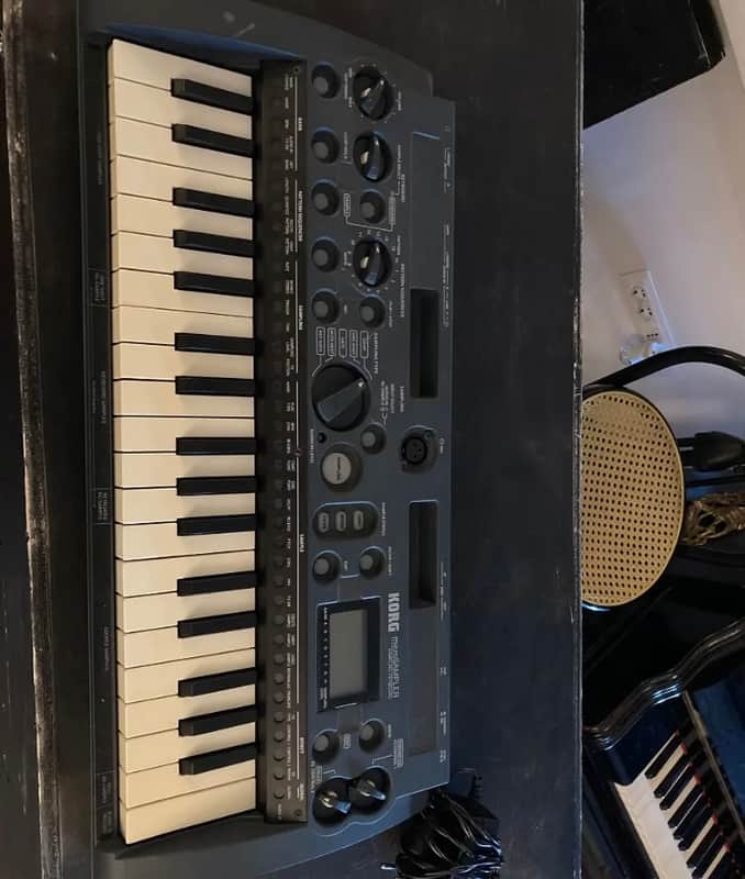 Korg MS1 MicroSampler 2010s - Black image 1