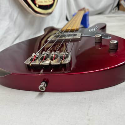 Sandberg Florence 30" Short Scale 4-string Bass with Gig Bag 2020s - Ruby Red image 15