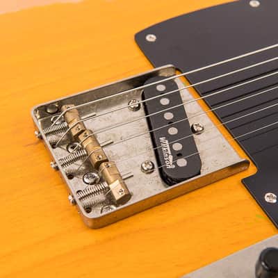 Vintage V52 ICON Electric Guitar - Distressed Butterscotch image 5