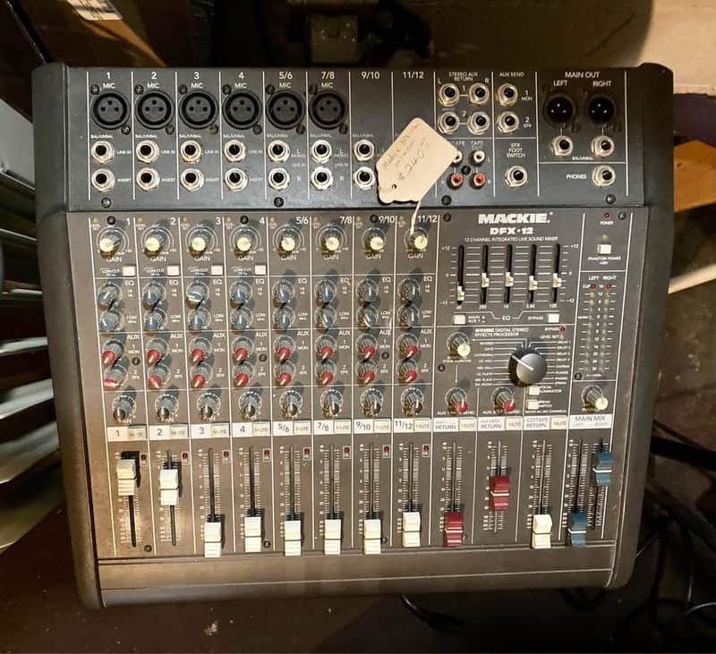 MACKIE DFX-12 アナログミキサー Mackie DFX•12 | Sweetwater