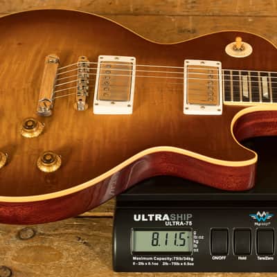 Gibson Custom 1959 Les Paul Standard Torrefied AAA Top | Ice Tea - VOS image 9