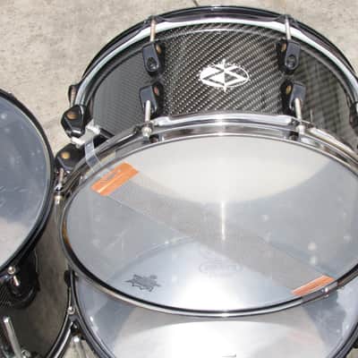 ROCKET SHELLS USA Carbon Fiber Drum Set 10" 12" 16" 18" Toms 24" Bass 14" Snare image 7