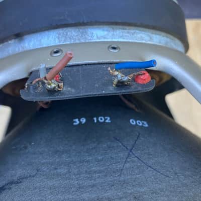 Vintage 1971 Celestion Greenback G12H 30w 16ohm 75hZ T1217 12" Speaker image 4