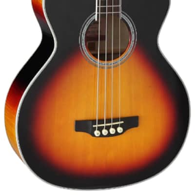 Takamine GB72CE-BSB Acoustic-Electric Bass Sunburst image 5