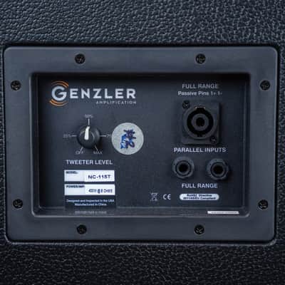 Genzler Amplification Nu Classic 115T Bass Cabinet w/ Cover image 6