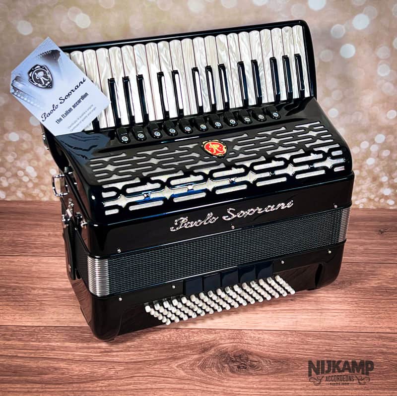 Paolo Soprani Professionale 37/96 F LMMH 2024 - Black | Reverb