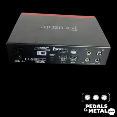 Focusrite Clarett+ 2Pre USB-C Audio Interface 2021 - Present - Red x339 image 4