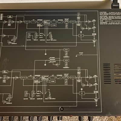 Vintage Korg SDD-1200 Dual Digital Delay 12-Bit Vintage Rack Effects Processor Japan image 7