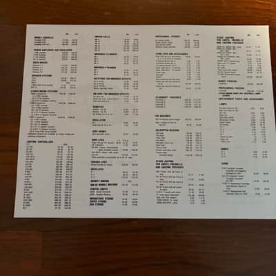 Farralane Lighting and Audio Catalog, Flyers and Pricing, 1983 image 21